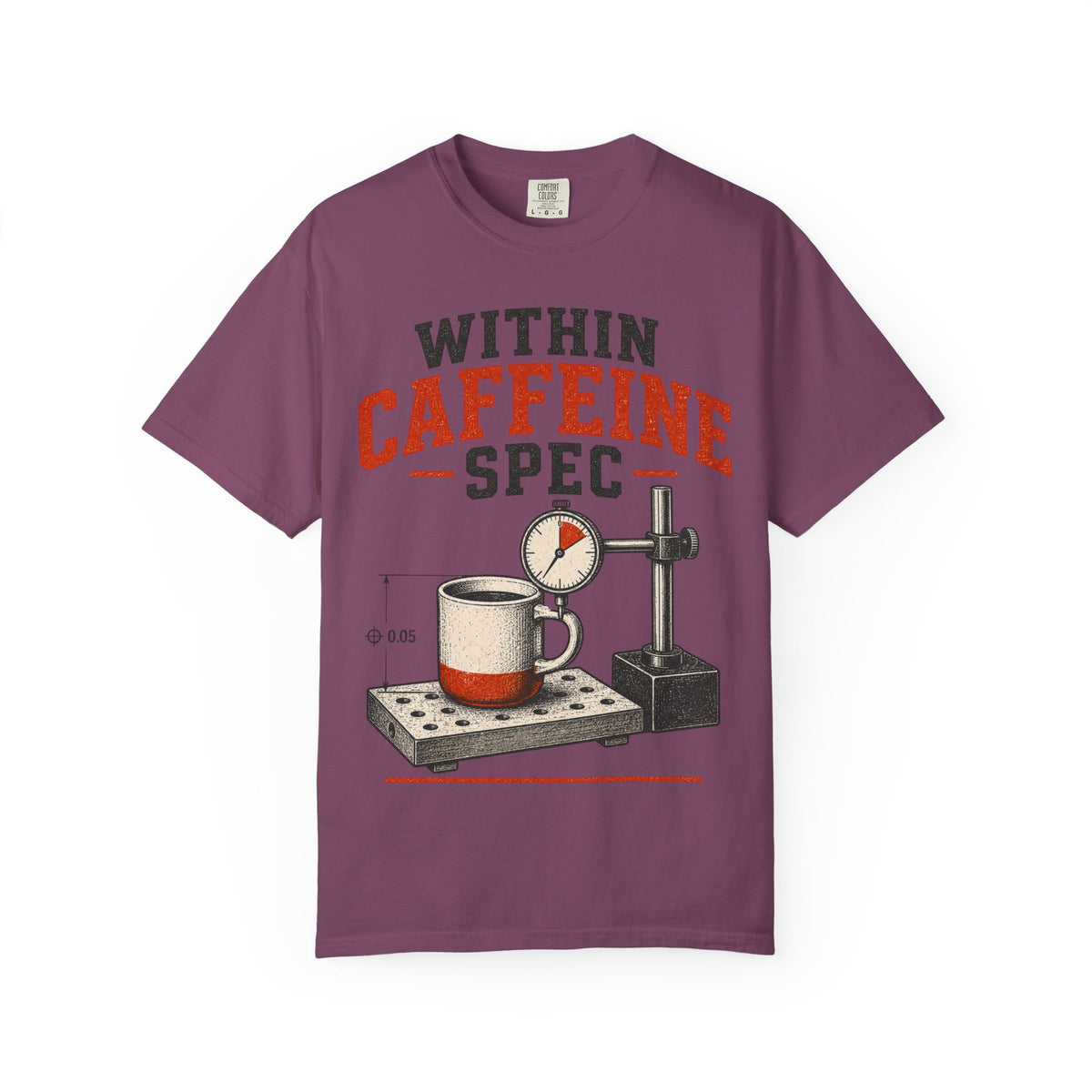 Caffeine Specification Work Tee
