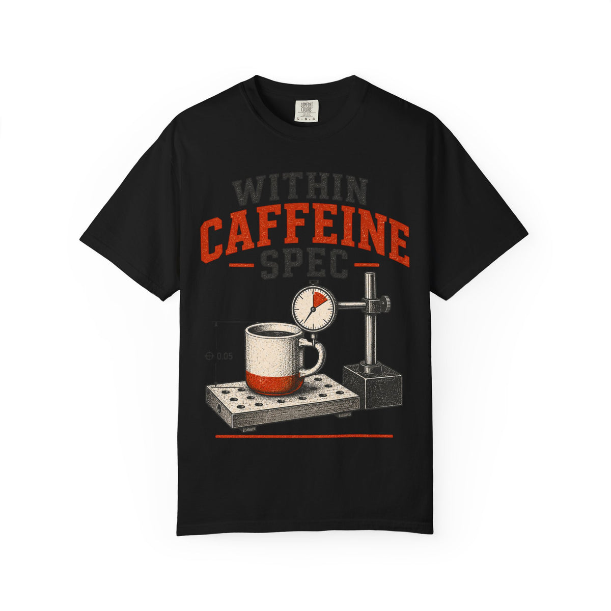Caffeine Specification Work Tee